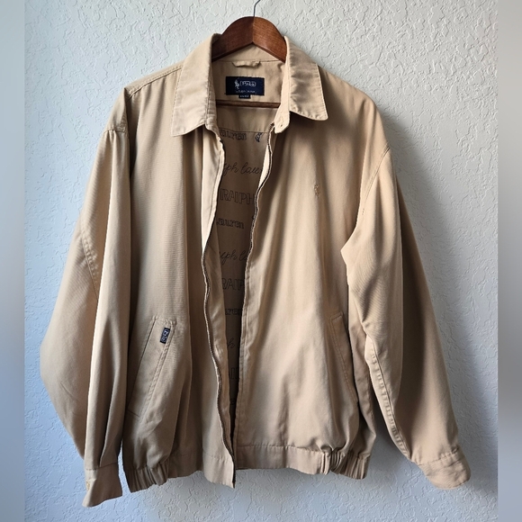 Polo Ralph Lauren Men’s Canvas Golf Jacket Size - Picture 1 of 13